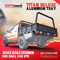 4X4FORCE 1850x1850x1050mm Aluminium Trays for Toyota Hilux Dual Cab Ute
