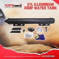 4X4FORCE 21L Aluminun Roof Water Tank - Universal Fitment 4WD Offroad