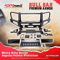 Premium Front Armor Bumper Bullbar with 3 Loop for Great Wall Cannon 2020-On
