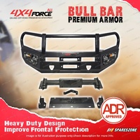 Premium Armor Bumper Bullbar with Skid Plate & Loop for Isuzu D-MAX 12-17