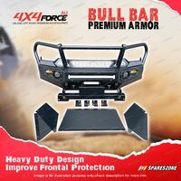 Premium Armor Bumper Bullbar with Skid Plate & Loop for Isuzu D-MAX 2021-On