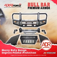 Premium Armor Bumper Bullbar with Guard Plate 3 LOOP for Toyota Hilux Vigo 05-11