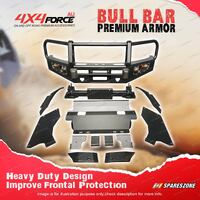 Premium Armor Bumper Bullbar with Skid Plate & Loop for Toyota Hilux Revo 15-18