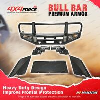 Premium Front Armor Bumper Bullbar with 3 Loop for Toyota Landcruiser 105 Series