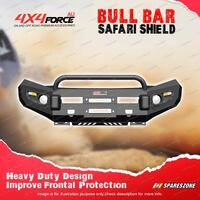 Safari Shield Bumper Bullbar with U LOOP Guard Plate for Isuzu D-Max 12-16