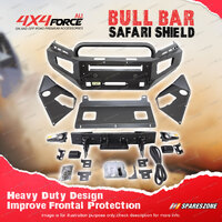 4X4FORCE Safari Shield Front U Loop Bull Bar for Mitsubishi Pajero Sport 19-On
