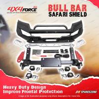 4X4FORCE Safari Shield Front U Loop Bull Bar for Nissan Navara NP300 2021-On