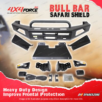 4X4FORCE Safari Shield Front U Loop Bull Bar Bumper Bar for Nissan Patrol Y62