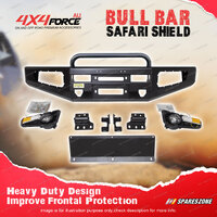4X4FORCE Safari Shield Front U Loop Bull Bar Bumper Bar for Suzuki Jimny 19-23