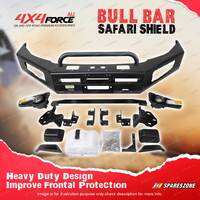 4X4FORCE Safari Shield Front U Loop Bull Bar for Mitsubishi Pajero V97 06-16