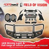 4X4FORCE Armor Bullbar Skid Plate LOOP Light for Toyota Hilux Revo 15-18