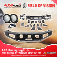4X4FORCE Ultimate Guard No Loop Bullbar Drive Lights for Ford Ranger T9 22-On