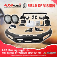 Ultimate Guard No Loop Bullbar Lights for Mitsubishi Pajero V97 excl. VRX 06-16