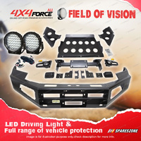 4X4FORCE Ultimate Guard No Loop Bullbar Lights for Toyota Hilux Rocoo 21-On
