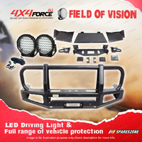 4X4FORCE Premium Armor 3 Loop Bumper Bullbar Drive Lights for GWM Tank 300