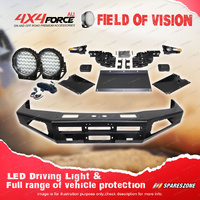 4X4FORCE Ultimate Guard No Loop Bullbar Lights for Toyota Landcruiser 100 Series