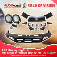 4X4FORCE Ultimate Guard No Loop Bullbar Lights for Toyota Landcruiser 105 Series