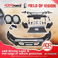 4X4FORCE Ultimate Guard No Loop Bumper Bullbar Lights for Isuzu D-max 21-23