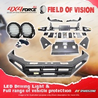 4X4FORCE Ultimate Guard No Loop Bullbar Lights for Toyota Hilux Rocoo 19-20