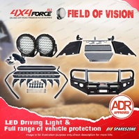 4X4FORCE Armor Bullbar Skid Plate Light Side Step for Toyota Hilux Vigo 12-15