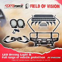 Premium Armor 3 Loop Bullbar Lights Side Steps for Toyota Landcruiser 200 07-15