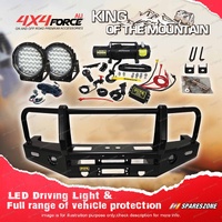 Armor Bullbar 3 Loop Light Winch for Toyota LandCruiser 79 Dual Cab 07-16