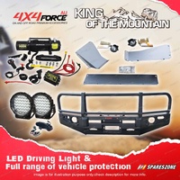 Premium Armor 3 Loop Bullbar Lights Winch for Toyota Landcruiser LC200 17-On