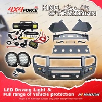 Premium Armor 3 Loop Bumper Bullbar Lights Winch for Volkswagen Amarok 2010-2021