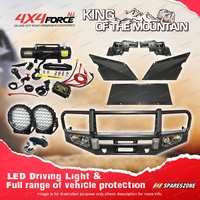 Premium Armor 3 Loop Bullbar Drive Light Winch for Toyota Landcruiser 105 Series