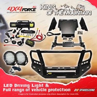 Premium Armor 3 Loop Bumper Bullbar Lights Winch for Nissan Navara NP300 D23 21+