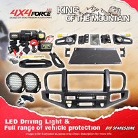 Premium Armor 3 Loop Bumper Bullbar Drive Light Winch for Suzuki Jimny 2019-2024