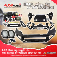 Ultimate Guard No Loop Bumper Bull Bar Light Winch for Toyota Prado 150 17-23