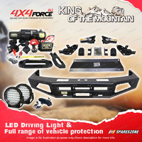 Ultimate Guard No Loop Bumper Bull Bar Light Winch for Toyota Prado 90 95