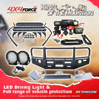 Armor 3 Loop Bullbar Lights Side Step Winch for Toyota Landcruiser 200 17-On