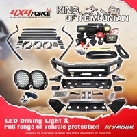 Ultimate Guard No Loop Bullbar Light Side Step Winch for Volkswagen Amarok 10-21