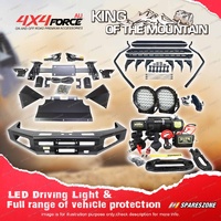 Ultimate Guard Bullbar Light Side Step Winch for Toyota Landcruiser Prado 150