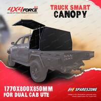 4X4FORCE Aluminium Canopy 1770*800*850 Ute Truck Trailer Tool Box Storage