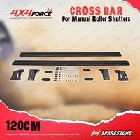 Pair 120cm Cross Bars for Universal Manual Retractable Tonneau Roller Shutters