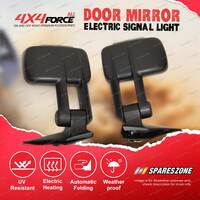 2 x Door Mirrors with Electric Signal Light for Toyota Landcruiser 200 Series