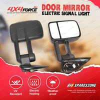 2 x Door Mirrors with Electric Signal Light On Cover for Isuzu D-Max MU-X 12-20