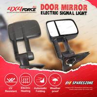 2 x Door Mirrors with Electric Signal Light for Toyota Prado 150 Series 09-On