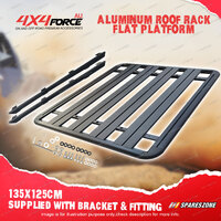 135x125cm Al-Alloy HD Roof Rack Flat Platform for Toyota Hilux Vigo KUN26 GGN25