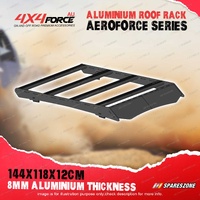 144x118x12cm AeroForce Aluminium Roof Rack Flat Platform for Toyota Hilux 06-on