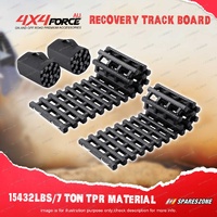 Pair TPR Recovery Track Traction Boards Foldable Sand Mud Snow Truck 4WD Offroad