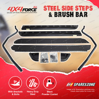 Side Steps Brush Rail Bars for Toyota Landcruiser 79 Series Single Cab 07-16