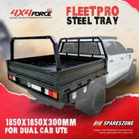 1850x1850x300mm Heavy Duty Steel Tray for Ford Courier Dual Cab Ute