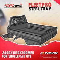 2400x1850x900mm Heavy Duty Steel Tray for Ford Courier Single Cab Ute