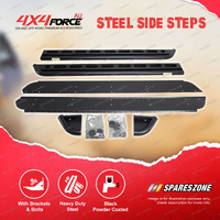 Steel Side Steps & Rock Sliders for Toyota Landcruiser 79 Single Cab 07-16