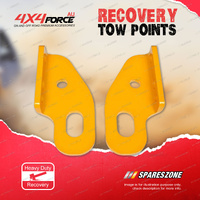 Pair 4X4FORCE Recovery Heavy Duty Tow Points for Toyota Landcruiser 80 105