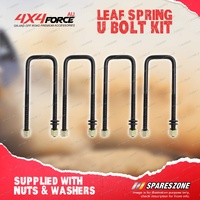 4 Pcs Rear Leaf Spring U-Bolts for Toyota Hilux All Leaf Front Axle Models 79-97